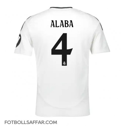 Real Madrid David Alaba #4 Hemmatröja 2024-25 Kortärmad